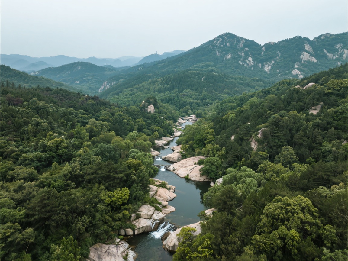 卧龙山生态保护区全景